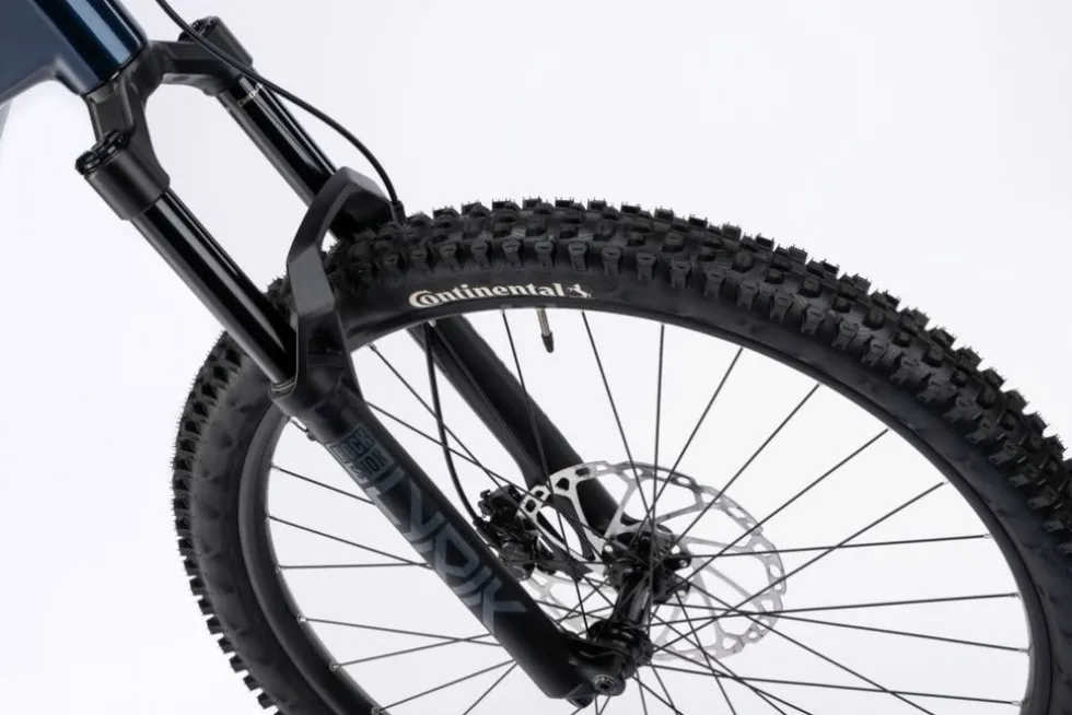 Ghost PATH RIOT CF Advanced - Carbon E-Mountainbike - 2025 - ink blue / coffee ice rose - glossy