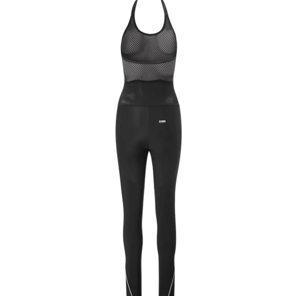 Giro Chrono Thermal Halter Fietsbroek met bretels Dames - zwart