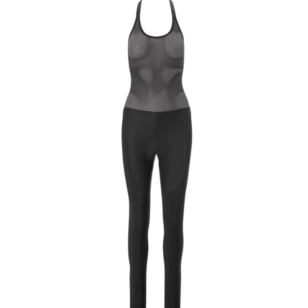Giro Chrono Thermal Halter Fietsbroek met bretels Dames - zwart