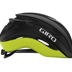 Giro Cielo MIPS Helm - zwart mat/lichtgeel