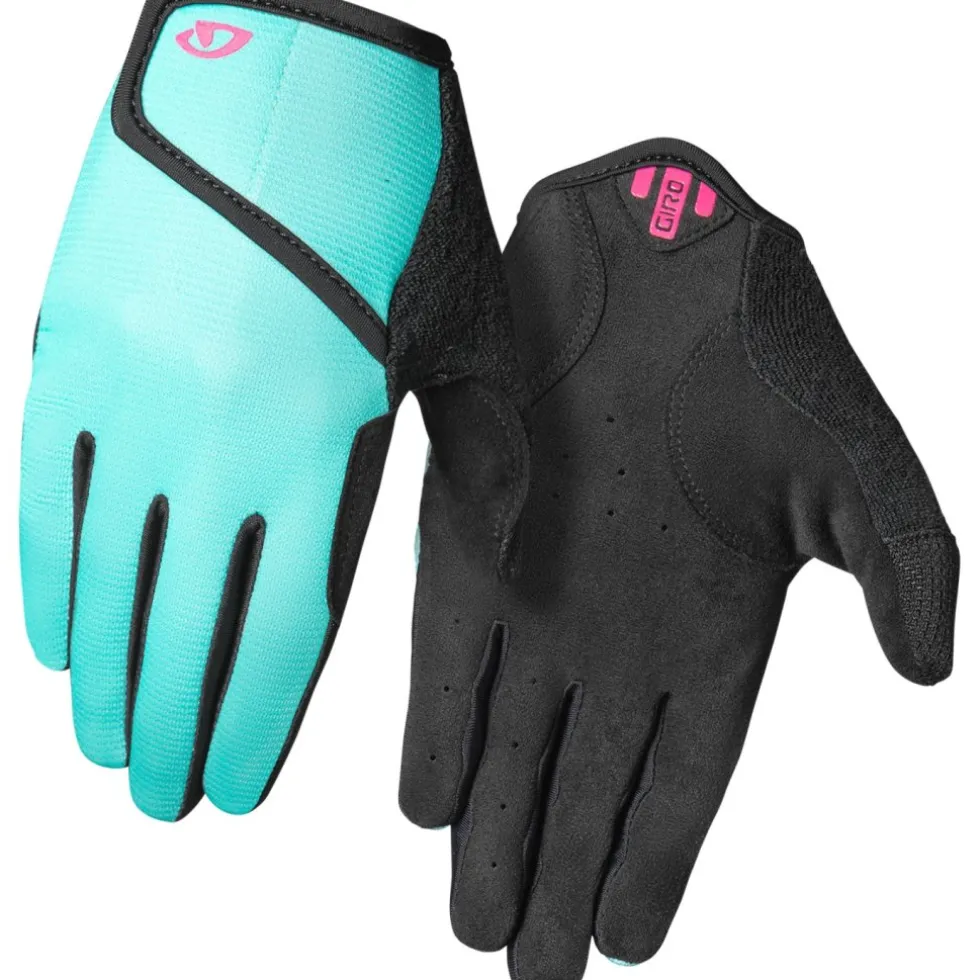 Giro DND Junior II Handschoenen Kinderen - screaming teal/neon pink