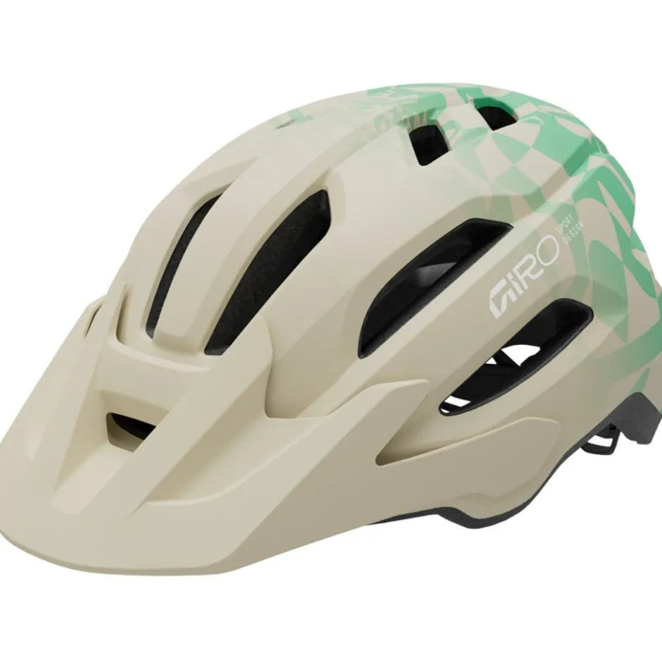 Mtb-Helmen < Giro Fixture MIPS II MTB Helm - matte stone/green rush