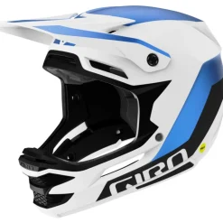 Mtb-Helmen|Downhill Helmen < Giro Insurgent Spherical Integraalhelm - matte white/ano blue