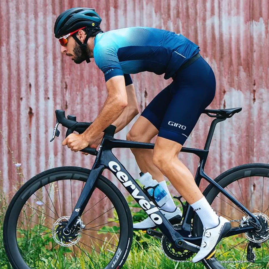 Klikschoenen|Wielrenschoenen < Giro Regime Racefietsschoenen Heren - wit