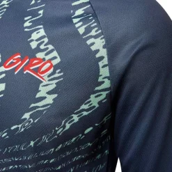 Giro Roust Fietsshirt met Korte Mouwen Kinder - dark shark ripple