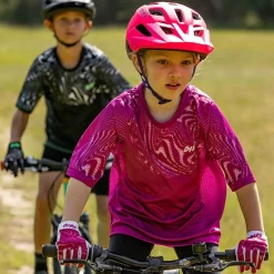 Giro Roust Fietsshirt met Korte Mouwen Kinder - dark shark ripple