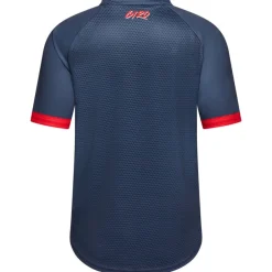Giro Roust Fietsshirt met Korte Mouwen Kinder - dark shark ripple