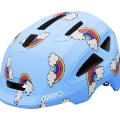 Helmen Kinderen < Giro camp II Kinder-Fiethelm - matte multi rainbow