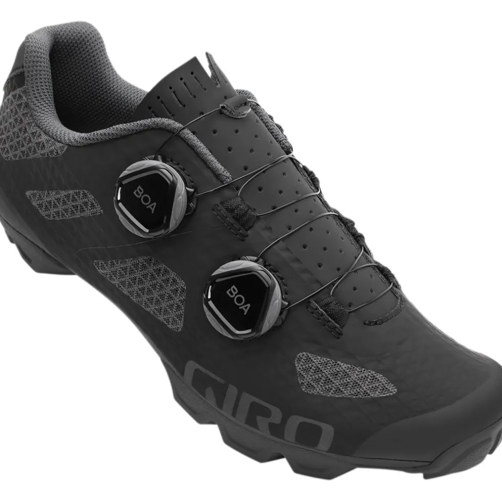 Giro Sector MTB Schoenen Dames - black/dark shadow