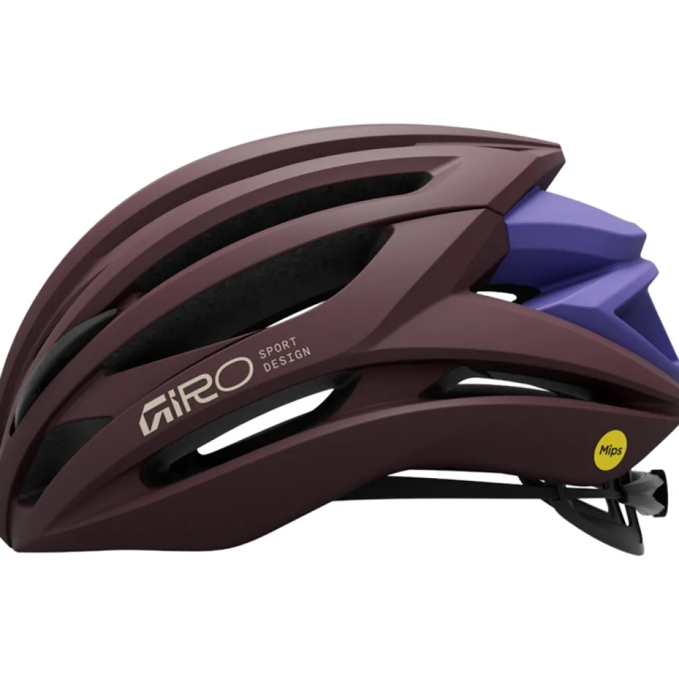 Giro Syntax MIPS Racefietshelm - matte dark maroon