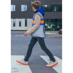 Overige Producten < Gofluo Jerome Bodyglower Veiligheidsvest Kinder - Grey Reflective
