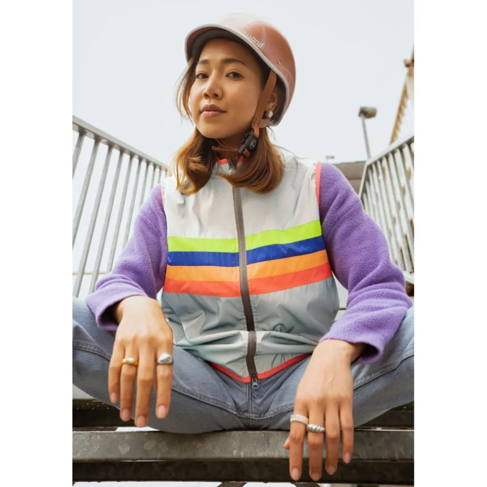Gofluo Manhattan Bodyglower Veiligheidsvest Dames - Grey Reflective