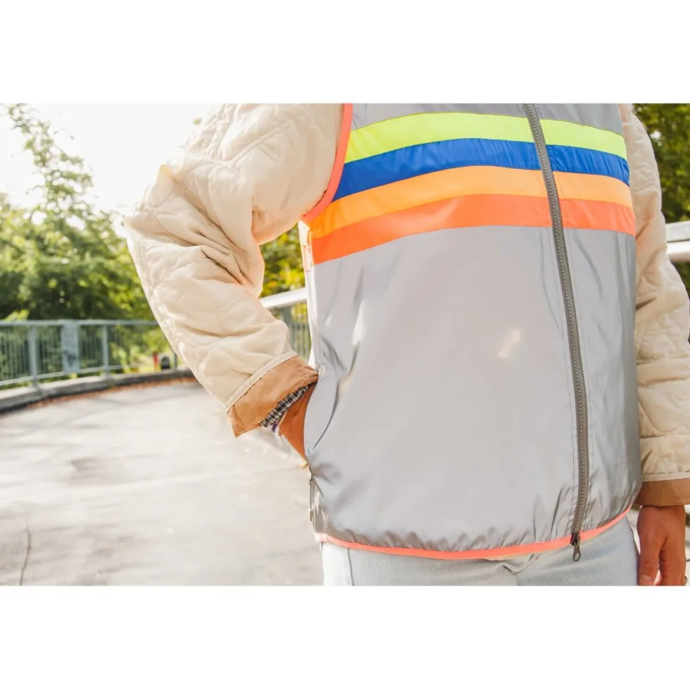 Gofluo Manhattan Bodyglower Veiligheidsvest Dames - Grey Reflective
