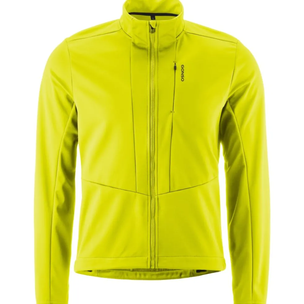 Gonso Adventure Softshell-Jas Heren - Safety Yellow