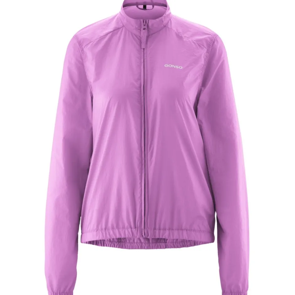 Windjacks|Mtb-Jacks < Gonso Adventure Windjas Dames - Wisteria Bloom