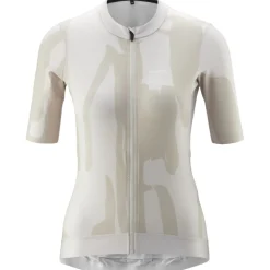 Gonso Road Dameshirt Korte Mouwen Print - Chateau Gray