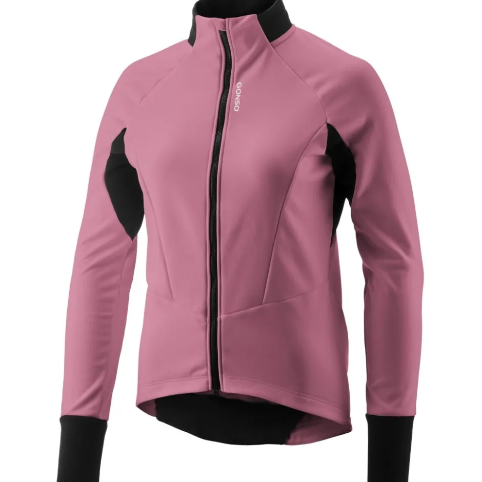 Racefietsjacks < Gonso Road Softshell 2 Fietsjas Dames - Nightime Lilac