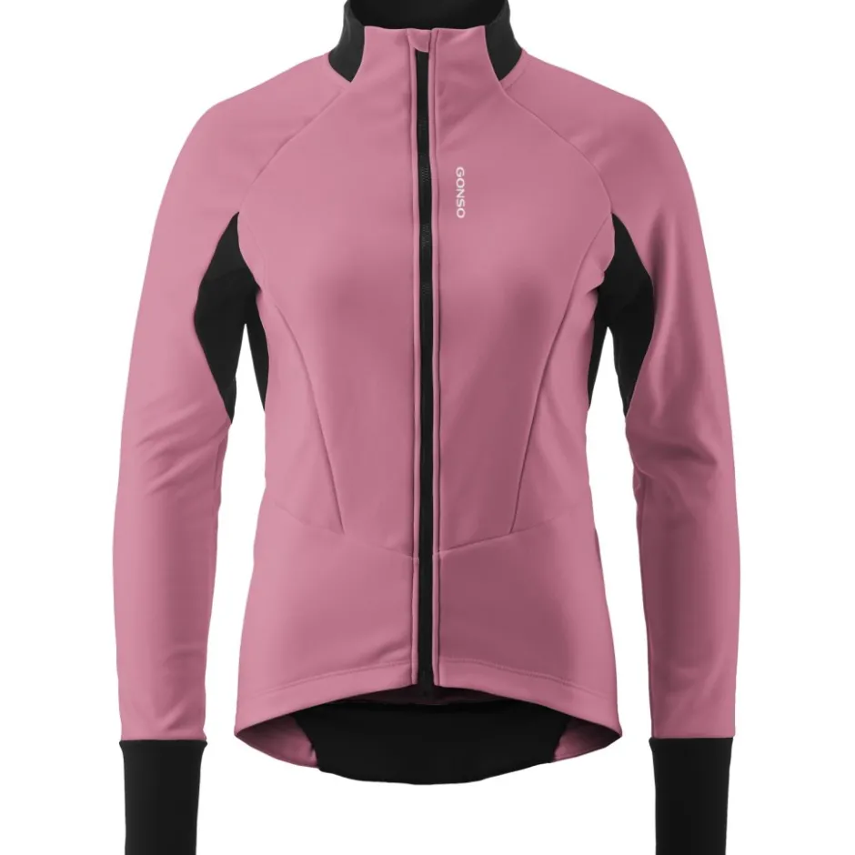 Racefietsjacks < Gonso Road Softshell 2 Fietsjas Dames - Nightime Lilac