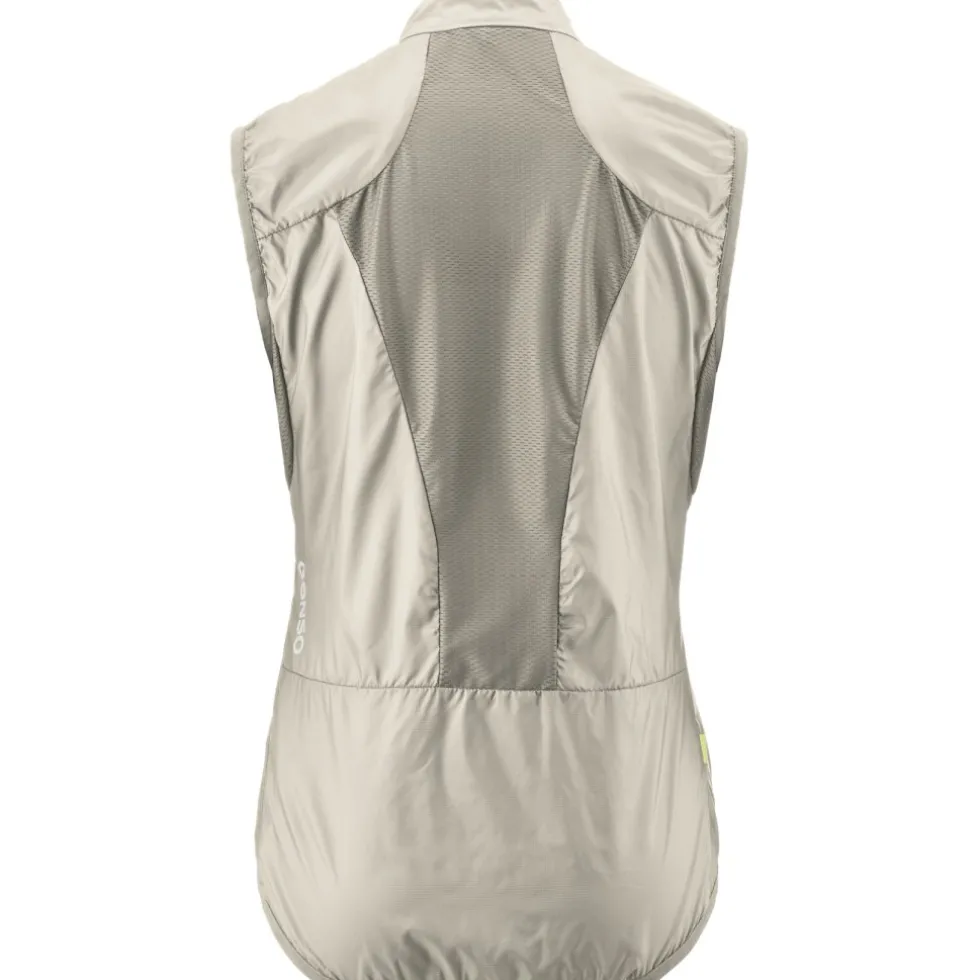 Gonso Road Windvest Dames - Chateau Gray