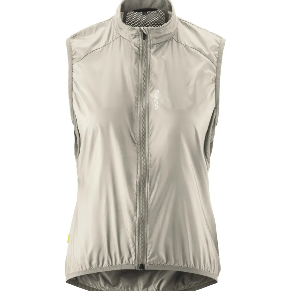 Gonso Road Windvest Dames - Chateau Gray