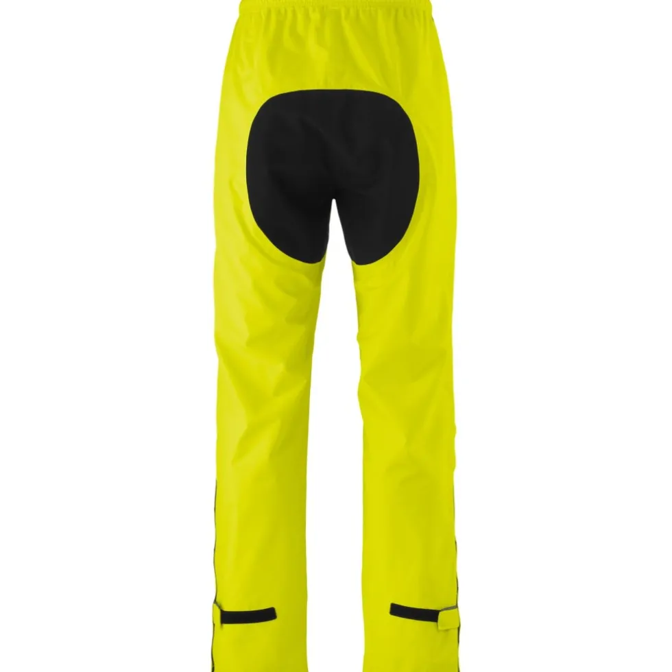 Gonso Save Pants Zip All-Weather regenbroek unisex - Safety Yellow