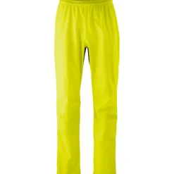 Gonso Save Pants Zip All-Weather regenbroek unisex - Safety Yellow