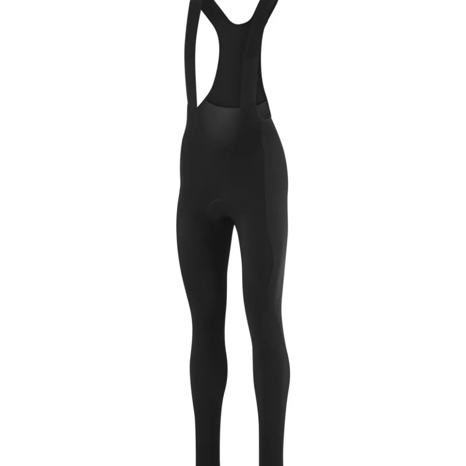 Winterbroeken < Gonso SITIVO Green Fietsbroek met Bretels Dames - Zwart