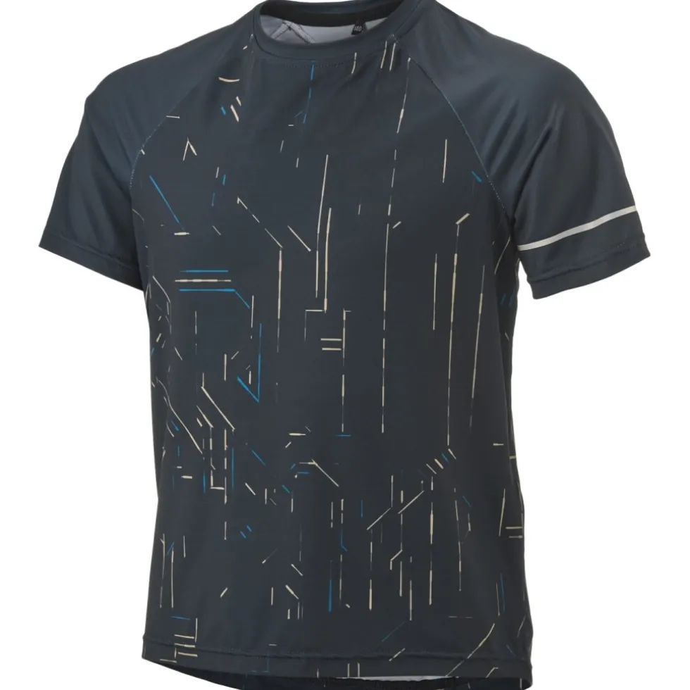 Gonso Trail Fietsshirt met Korte Mouwen Kinder - Outerspace