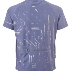 Gonso Trail Fietsshirt met Korte Mouwen Kinder - Lilac Sleet