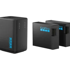 GoPro Dubbele Oplader + 2 Enduro-Batterijen voor de HERO13 Black