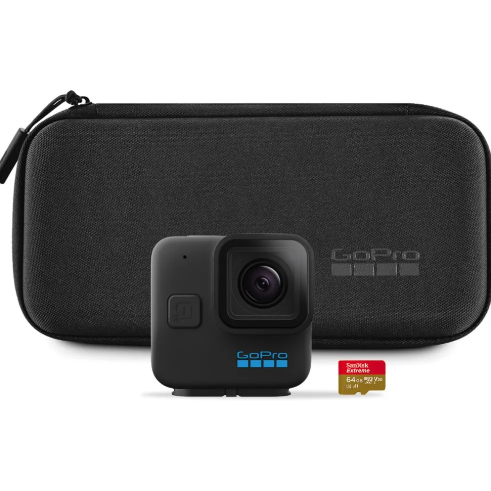 GoPro HERO11 Black Mini Action Camera + Etui + Geheugenkaart - zwart