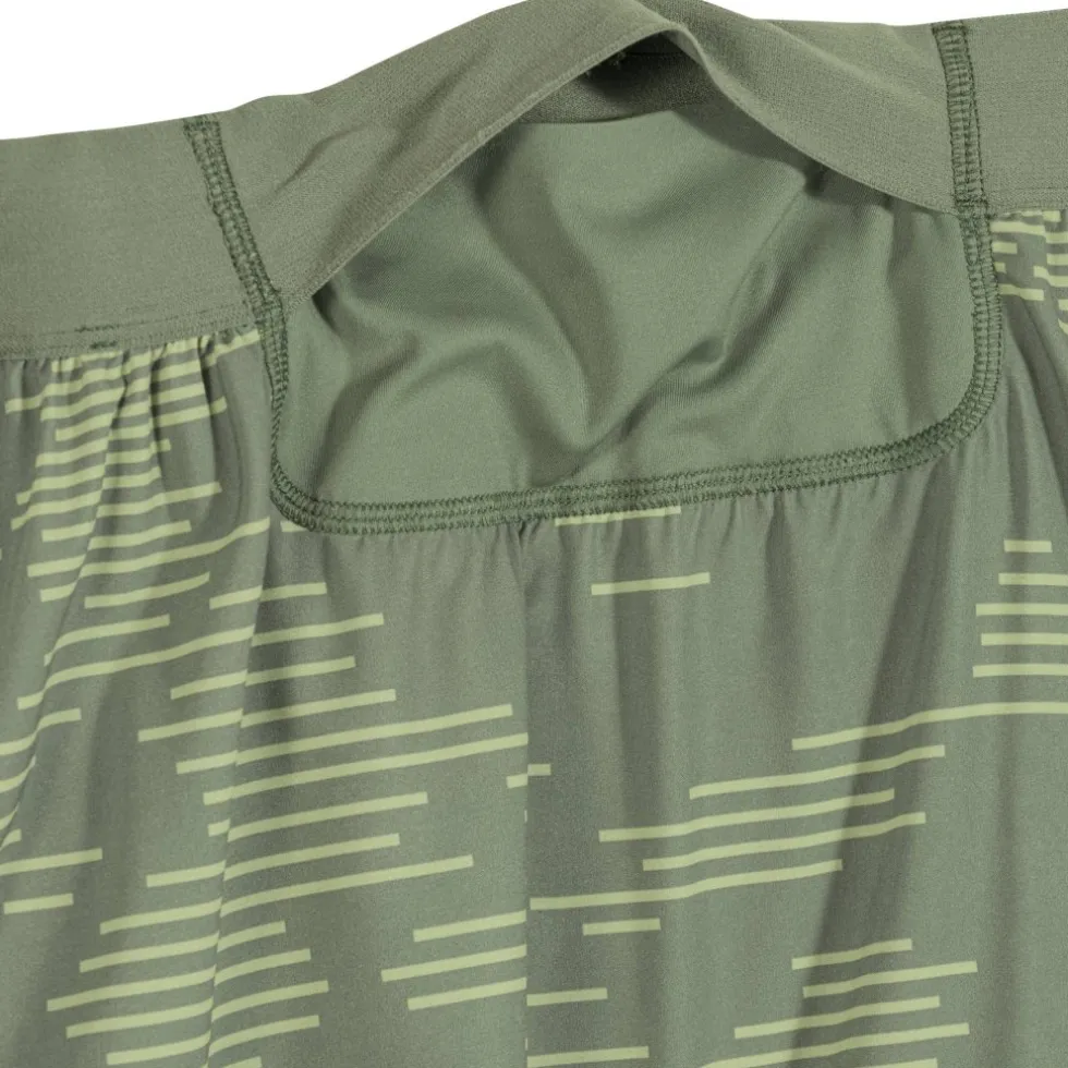 GOREWEAR Concurve 5 Inch Electro 2in1 Korte broeken Heren - crushed slate green / spring green DHDJ