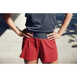 Broeken < GOREWEAR Concurve 2in1 Short Dames - utility red/black DA99