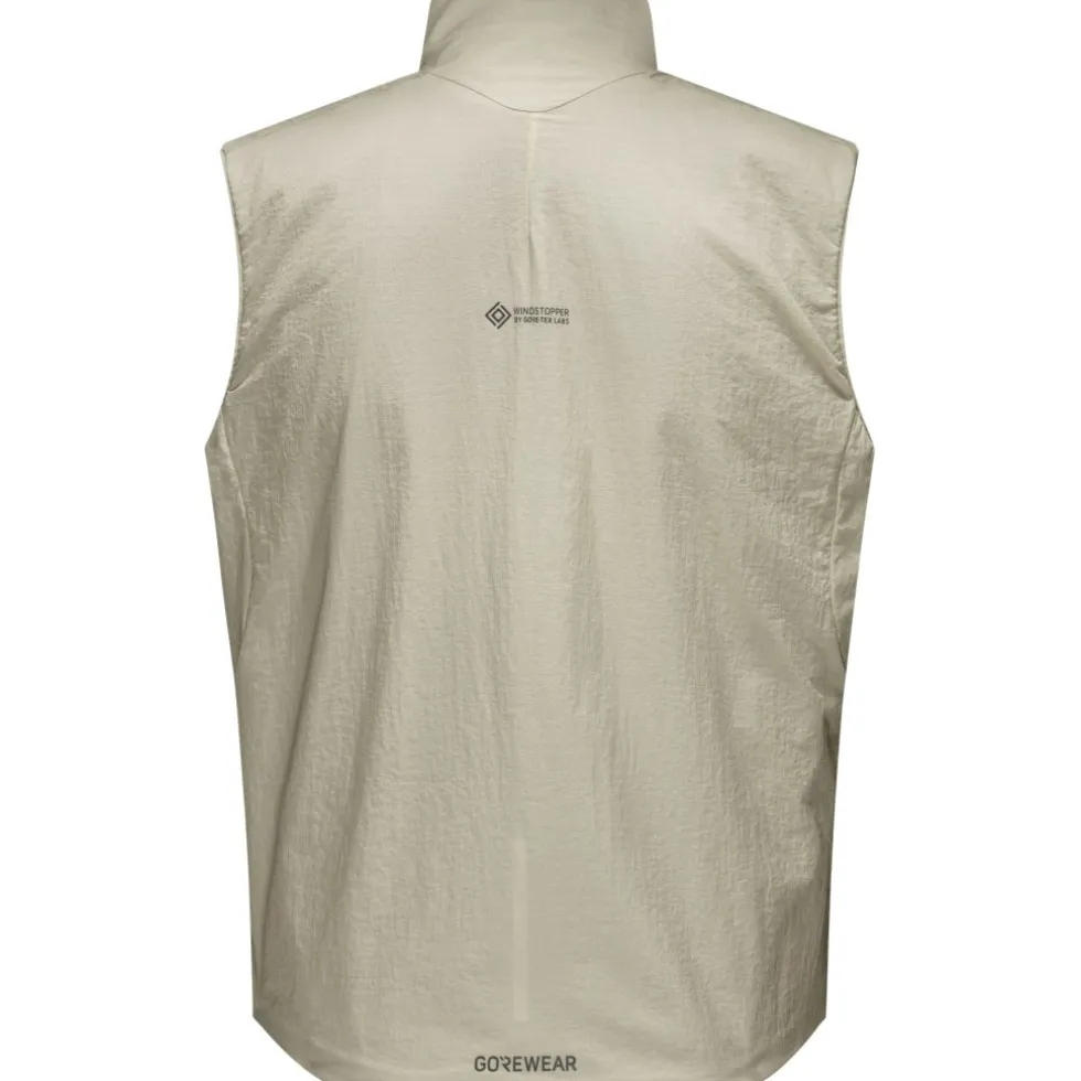 GOREWEAR Concurve WINDSTOPPER Thermo Vest Heren - tech beige BG00