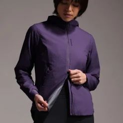 GOREWEAR Concurve Windstopper Isolatie Jas Vrouwen - purple indigo DE00
