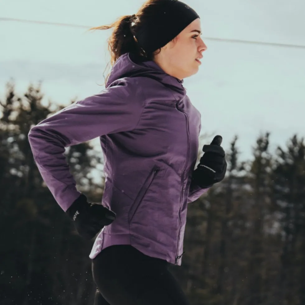 GOREWEAR Concurve Windstopper Isolatie Jas Vrouwen - purple indigo DE00
