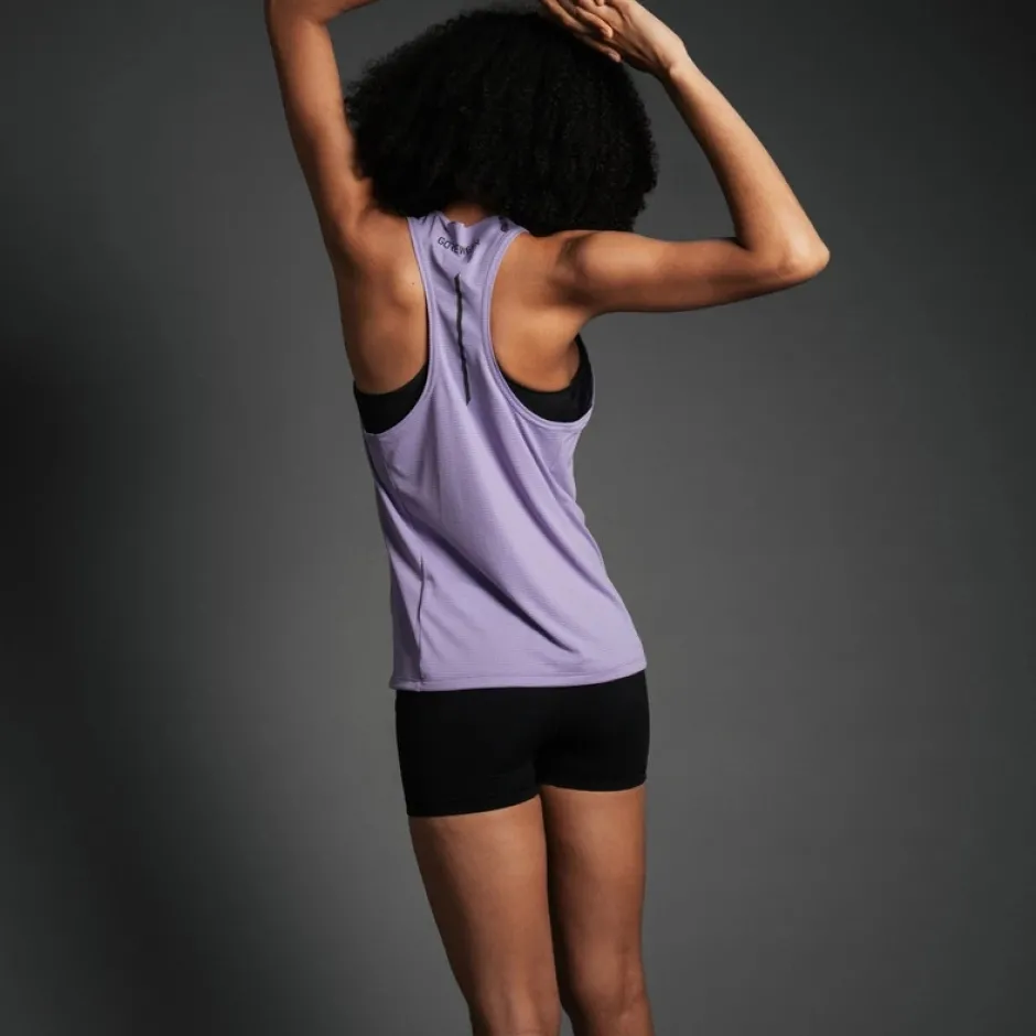 T-Shirts En Tops|T-Shirts & Tops < GOREWEAR Contest 2.0 Tanktop Dames - lab red DC00