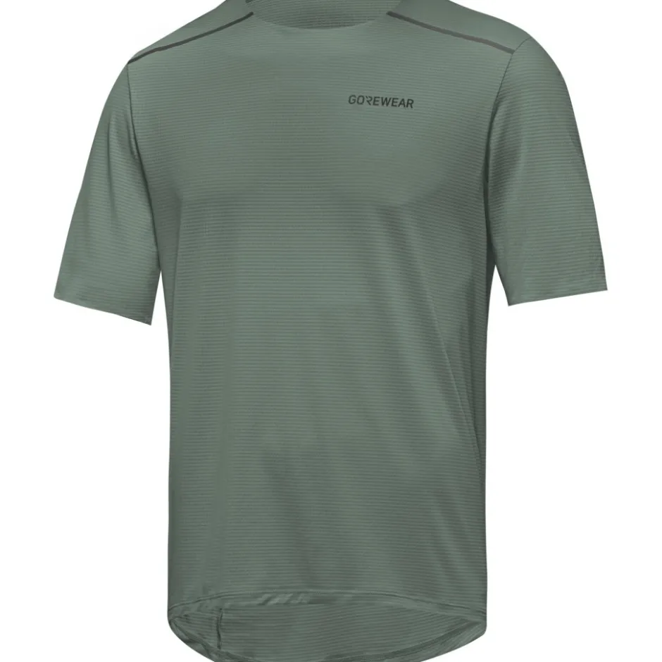 T-Shirts En Tops|T-Shirts & Tops < GOREWEAR Contet 2.0 T-hirt Heren - ate green DH00