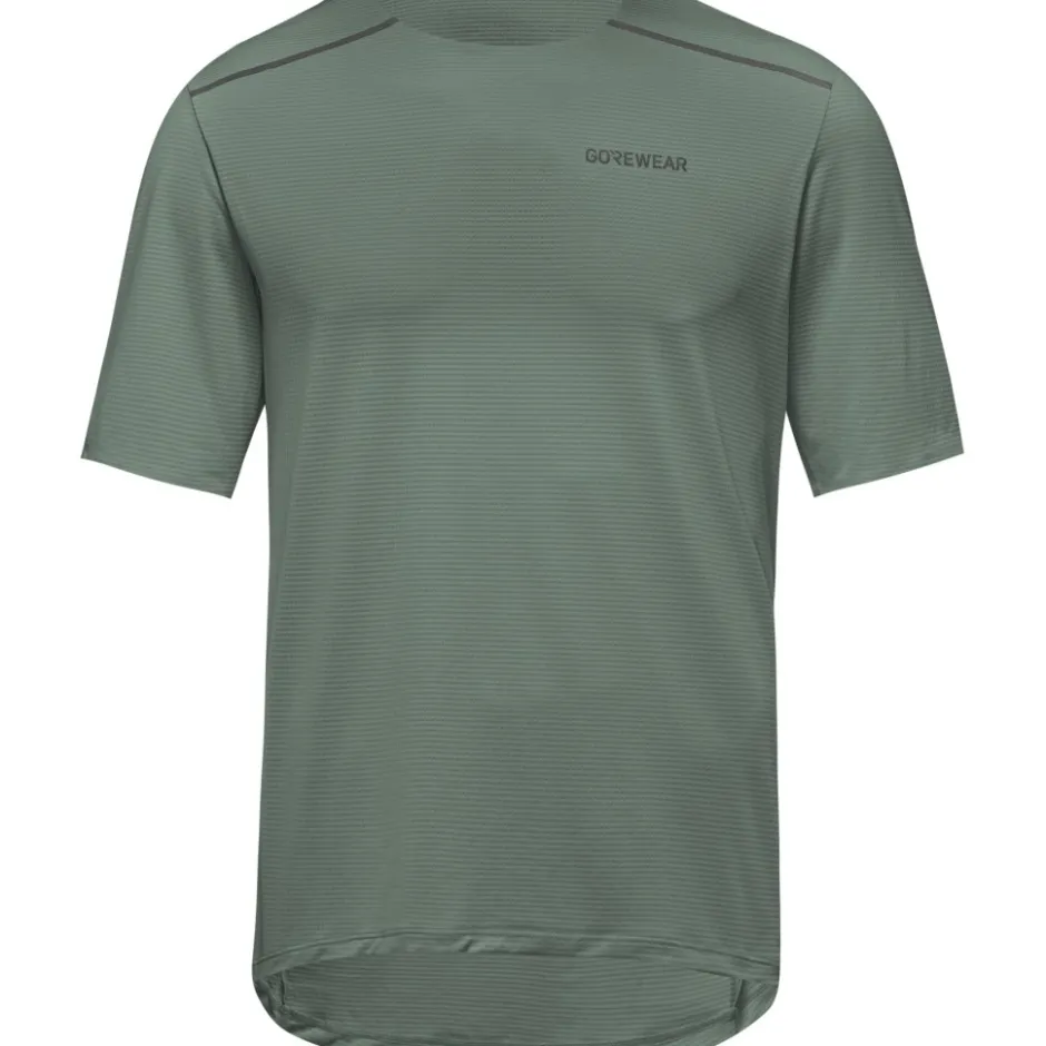 T-Shirts En Tops|T-Shirts & Tops < GOREWEAR Contet 2.0 T-hirt Heren - ate green DH00