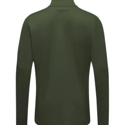 GOREWEAR Everyday Mid 1/4-Zip Shirt met Lange Mouwen Heren - utility green BH00
