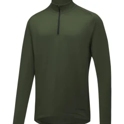GOREWEAR Everyday Mid 1/4-Zip Shirt met Lange Mouwen Heren - utility green BH00