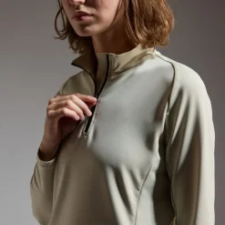 T-Shirts & Tops < GOREWEAR Everyday id 1/4-Zip hirt et ange ouwen Dae - pring green DJ00