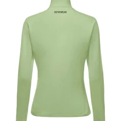T-Shirts & Tops < GOREWEAR Everyday id 1/4-Zip hirt et ange ouwen Dae - pring green DJ00