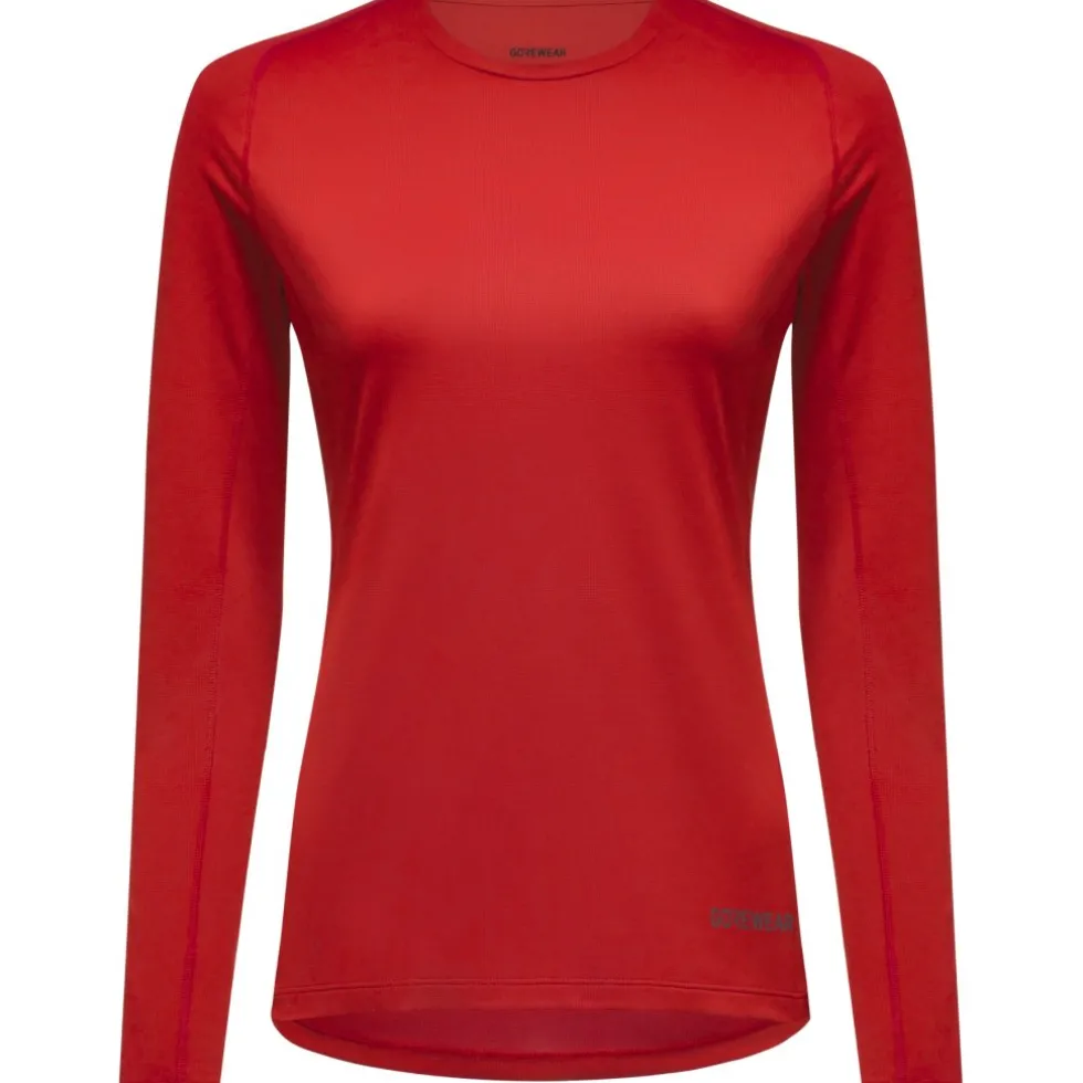 GOREWEAR Everyday Shirt met Lange Mouwen Dames - lab red DC00