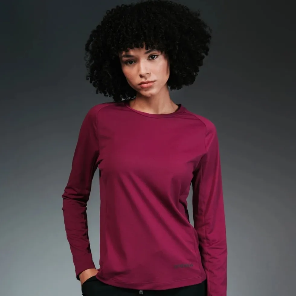 GOREWEAR Everyday Shirt met Lange Mouwen Dames - lab red DC00