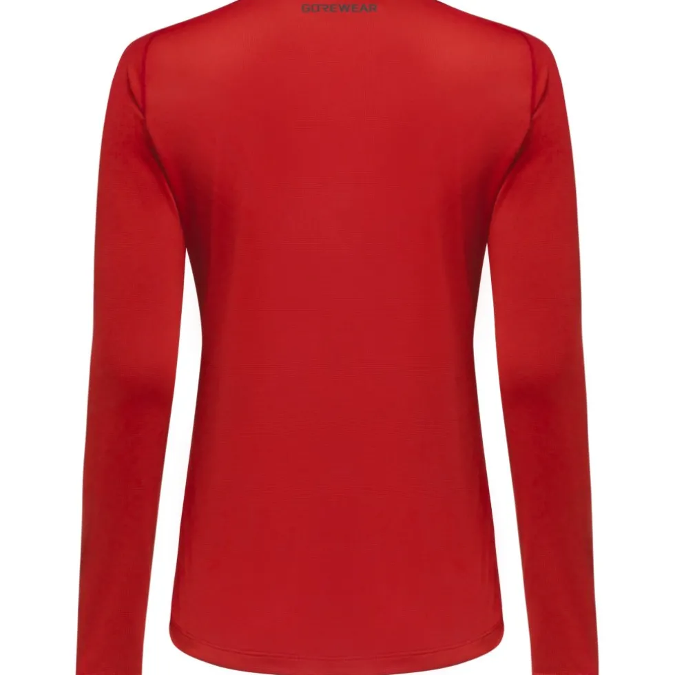 GOREWEAR Everyday Shirt met Lange Mouwen Dames - lab red DC00