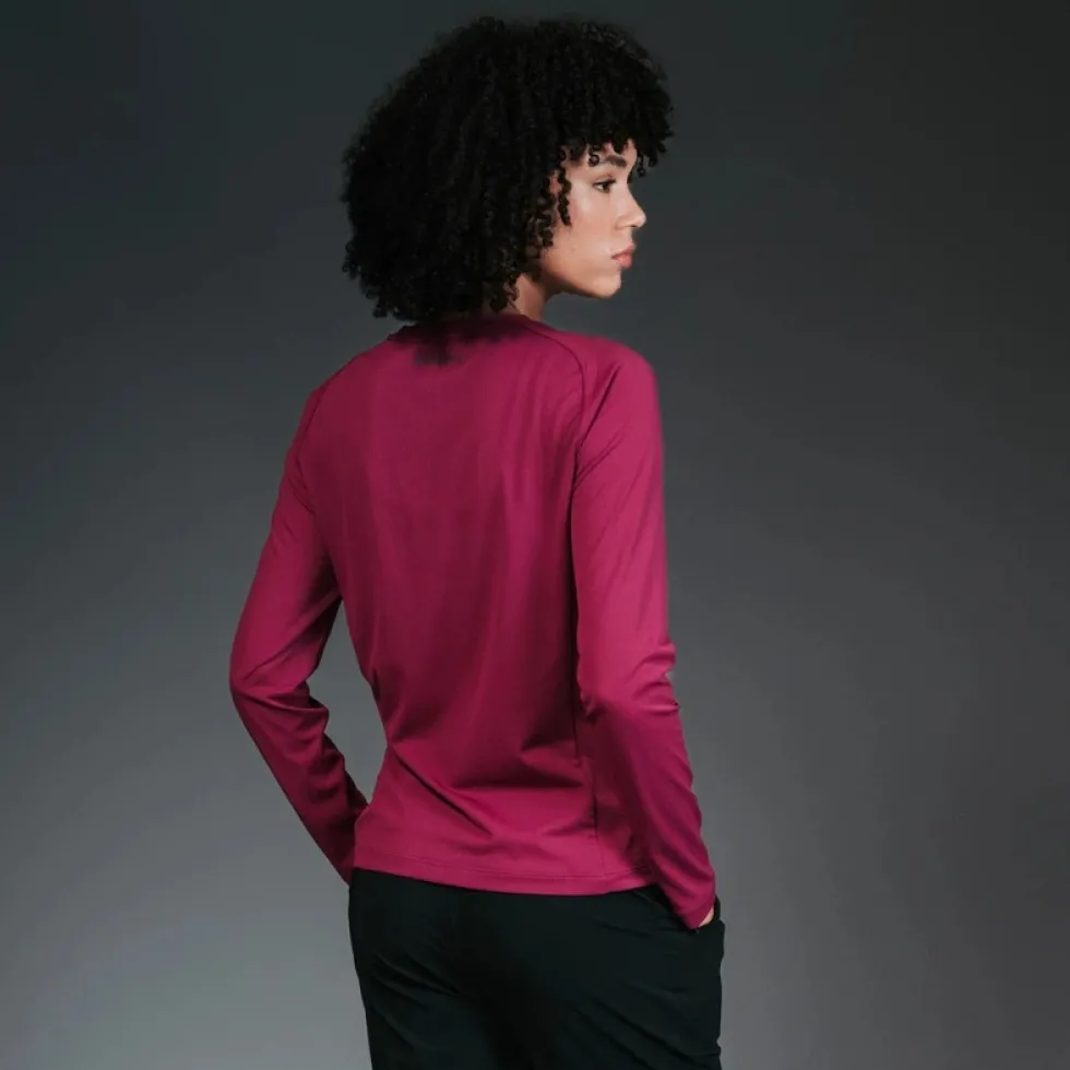GOREWEAR Everyday Shirt met Lange Mouwen Dames - lab red DC00