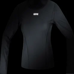Ondergoed < GOREWEAR GORE® WINDSTOPPER® Thero Base Layer et lange ouwen Daes - zwart 9900
