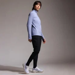 GOREWEAR Training Thermo 1/4-Zip Midlayer Dames - amethyst grey DF00