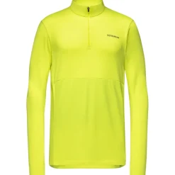 GOREWEAR Training Thermo 1/4-Zip Midlayer Heren - neon yellow 0800